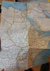 Africa Countries of the Nile Vintage Fold-Out Map (1963) - National Geographic  — photo 1