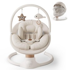 Baby Swings for Infants, Electric Baby Swing with 10 Preset Melodies, 5 Speed...