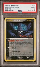2005 Pokemon EX Deoxys Sableye Reverse Foil #23 PSA 9 on eBay