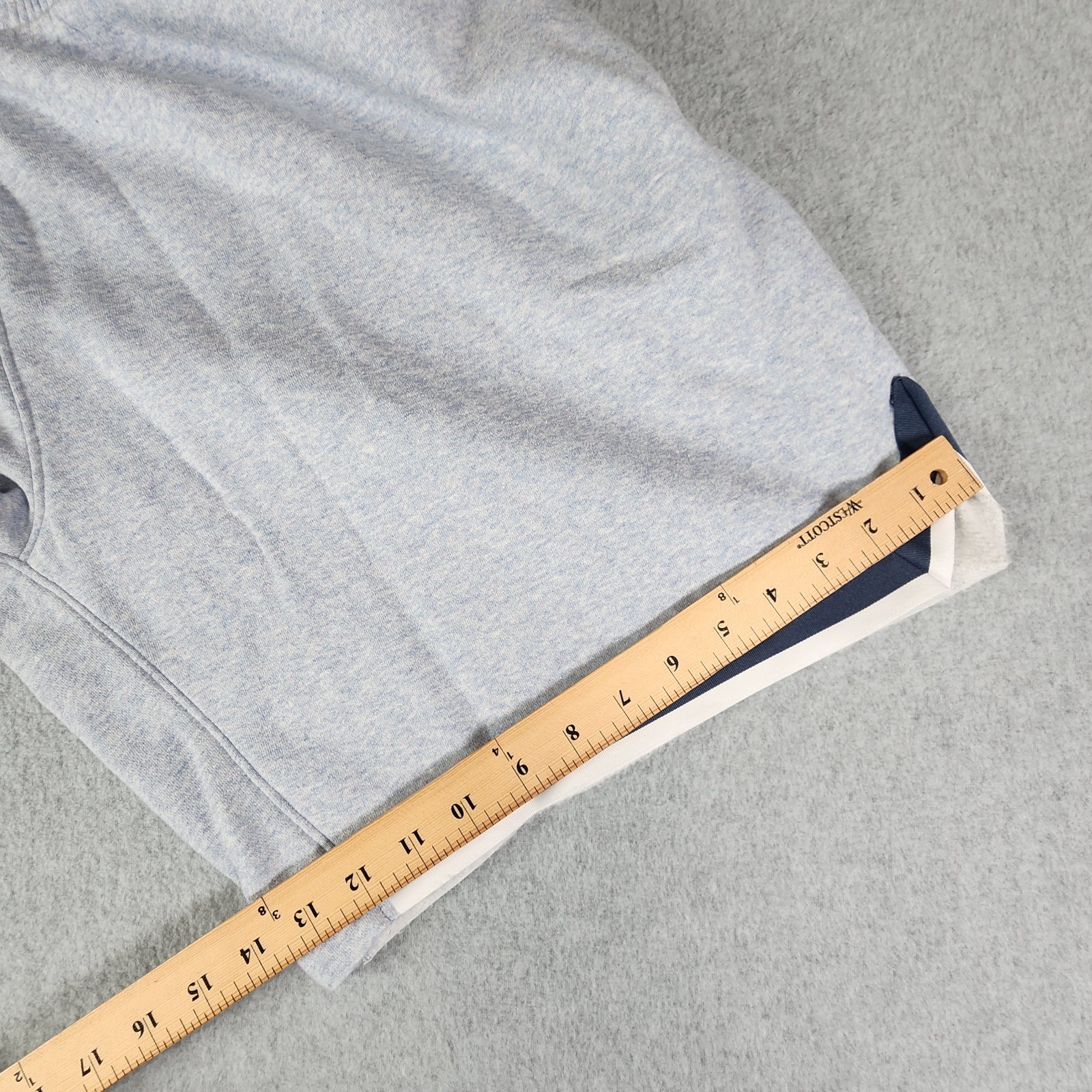 Under Armour Curry Fleece Shorts Mens 2XL 40x9 Heather Blue Pockets 1374302-465 thumbnail 6