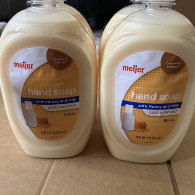 Equate Milk and Honey Liquid Hand Soap, Gentle & Mild, 50 fl oz