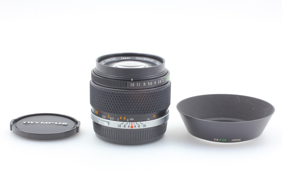 OLYMPUS ZUIKO MC AUTO-W 28mm f2 純正フード付き MINT HOOD] OLYMPUS OM-SYSTEM ZUIKO MC AUTO-W 28mm F2 Lens