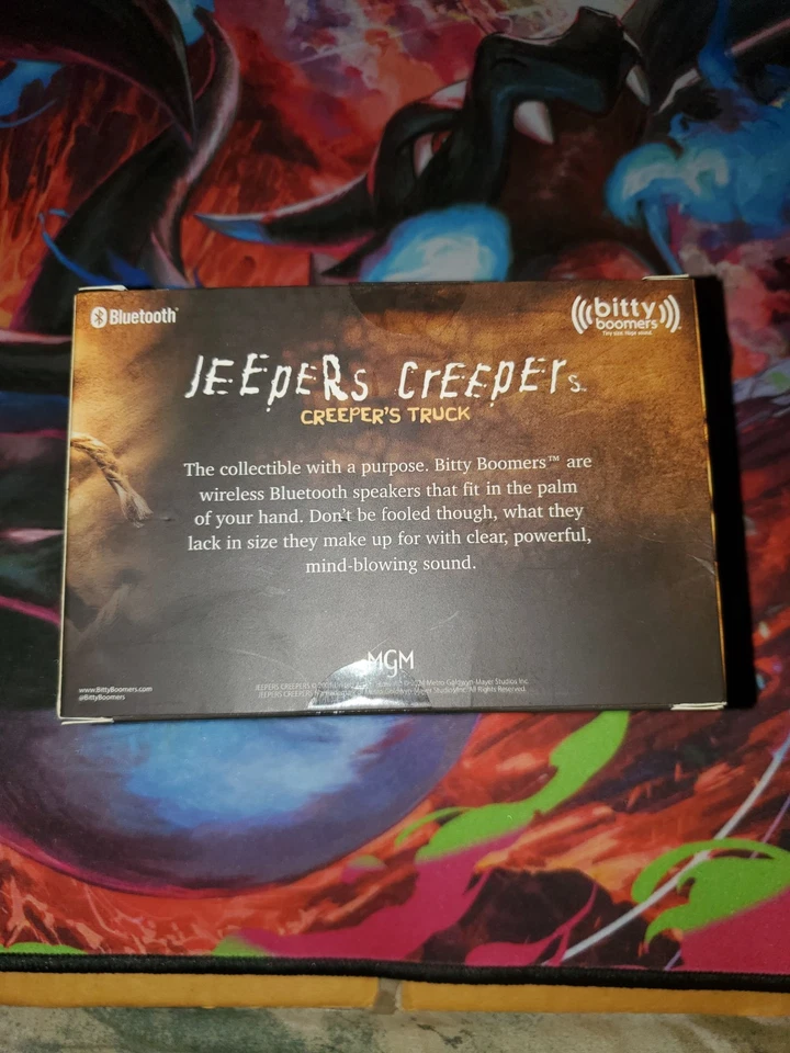 Jeepers Creepers Truck Bluetooth Speaker Bitty Boomers NEW*IN BOX* *Rare* - Image 2 of 2