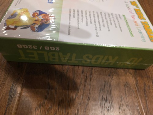 New & Sealed! Contixo K102 - 32GB Green 10 in. Kids Tablet + 80 Disney Ebooks - Picture 6 of 6