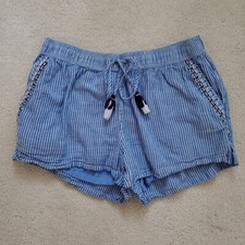 NWOT Vineyard Vines Striped Embroidered Pull-On Shorts in Marlin szS