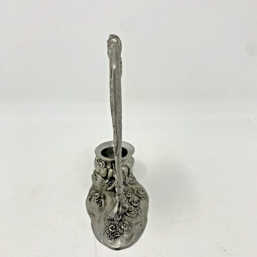 Seagull Pewter Christmas Angel CANDLE HOLDER Etain Zinn Canada 1996 4.5 In - Picture 5 of 7