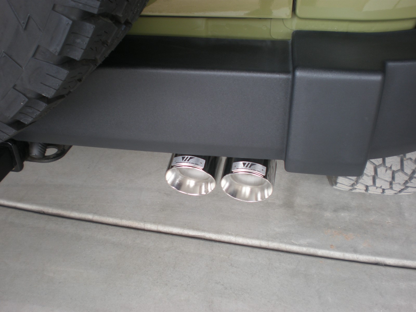 VCP 2012+ JK/JKU DUAL TIP AXLEBACK EXHAUST FOR JEEP WRANGLER (DUAL