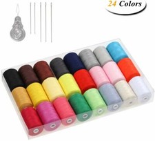 Sewing Thread Assortment Cotton Spools Thread...