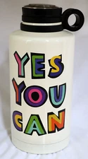 Tabitha Brown Target YES YOU CAN 64 OZ. Stainless Steel Jug Water Bottle Growler