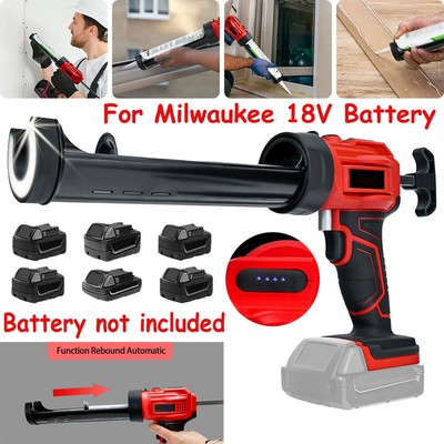 Auto Glass Milwaukee Electric Caulk Gun Milwaukee C18PCG/600A-0B