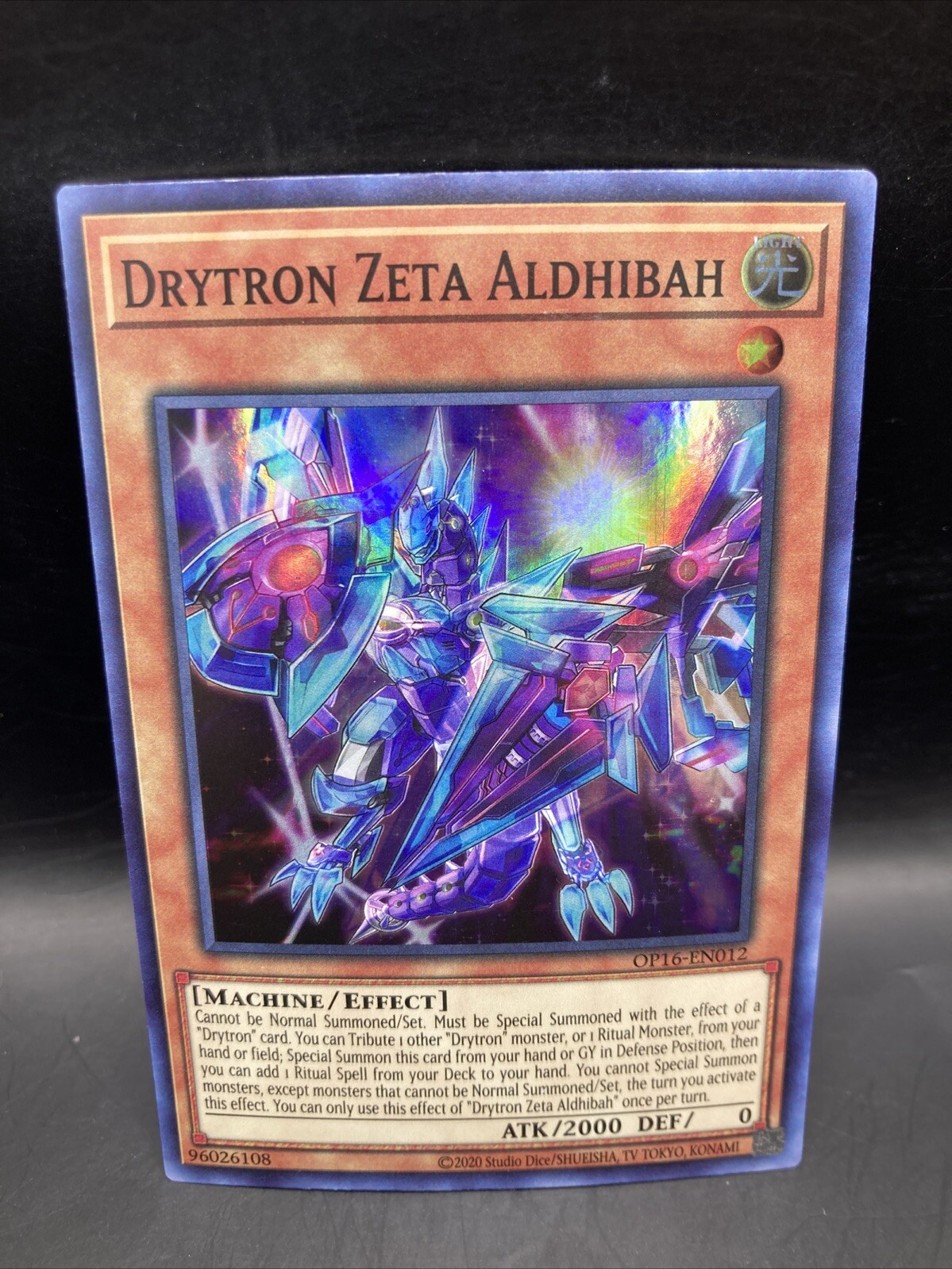 Drytron Zeta Aldhibah OP16-EN012 OTS Pack 16 Unlimited Rare