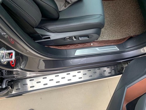 2PCS Running Board fits for SsangYong Musso 2019-2024 Side Step Nerf Bars Pedal - Picture 4 of 5