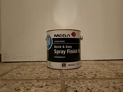 Mega Quick & Easy Spray Finisch SG Seidenglänzend 2,5L