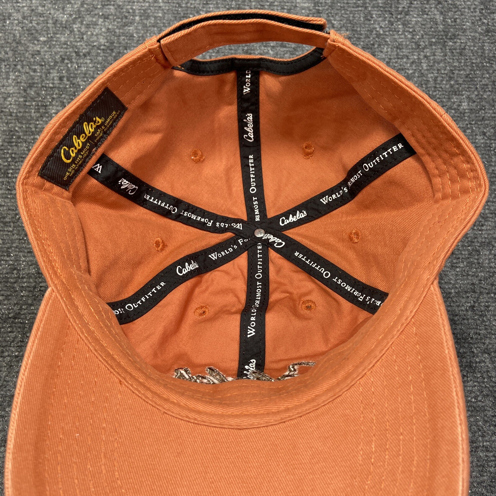 Cabelas Hat Salmon Hook & Loop Adjustable Basebal… - image 10