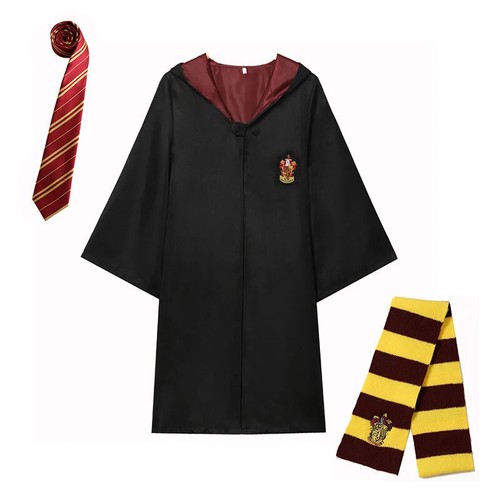 Bata de Harry Potter Capa de Hogwarts Disfraz de Halloween Bata Mágica Rendimiento - Imagen 25 de 33