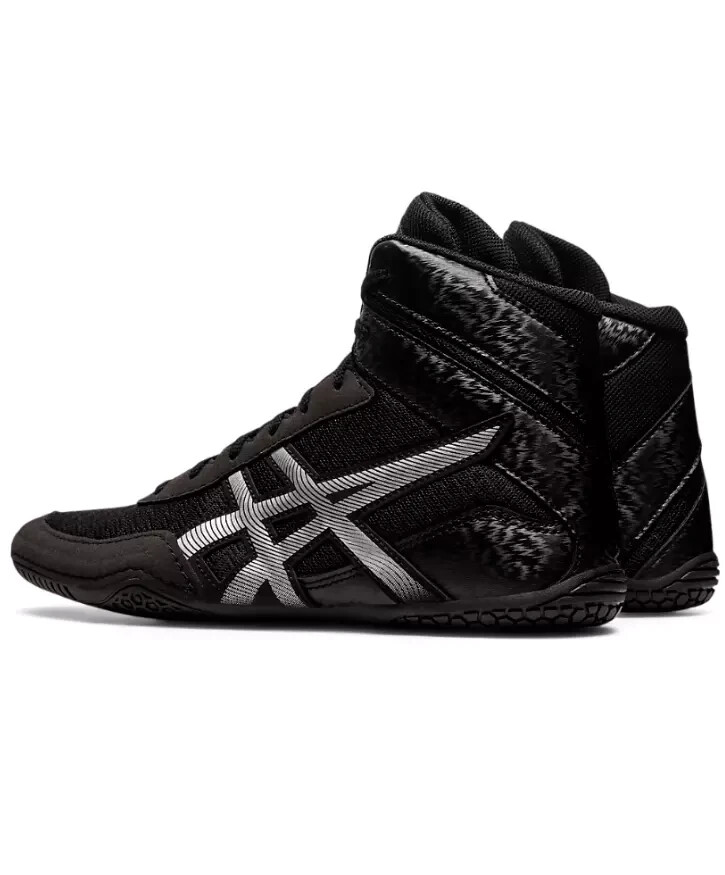 Asics Matcontrol 3 Wrestling Shoe Black Pure Silver 1081A053  display picture 1