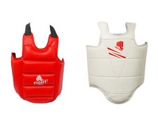 Muka kids Chest Guard, Kickboxing MMA  PU Leather Guard Boxing Body Protector