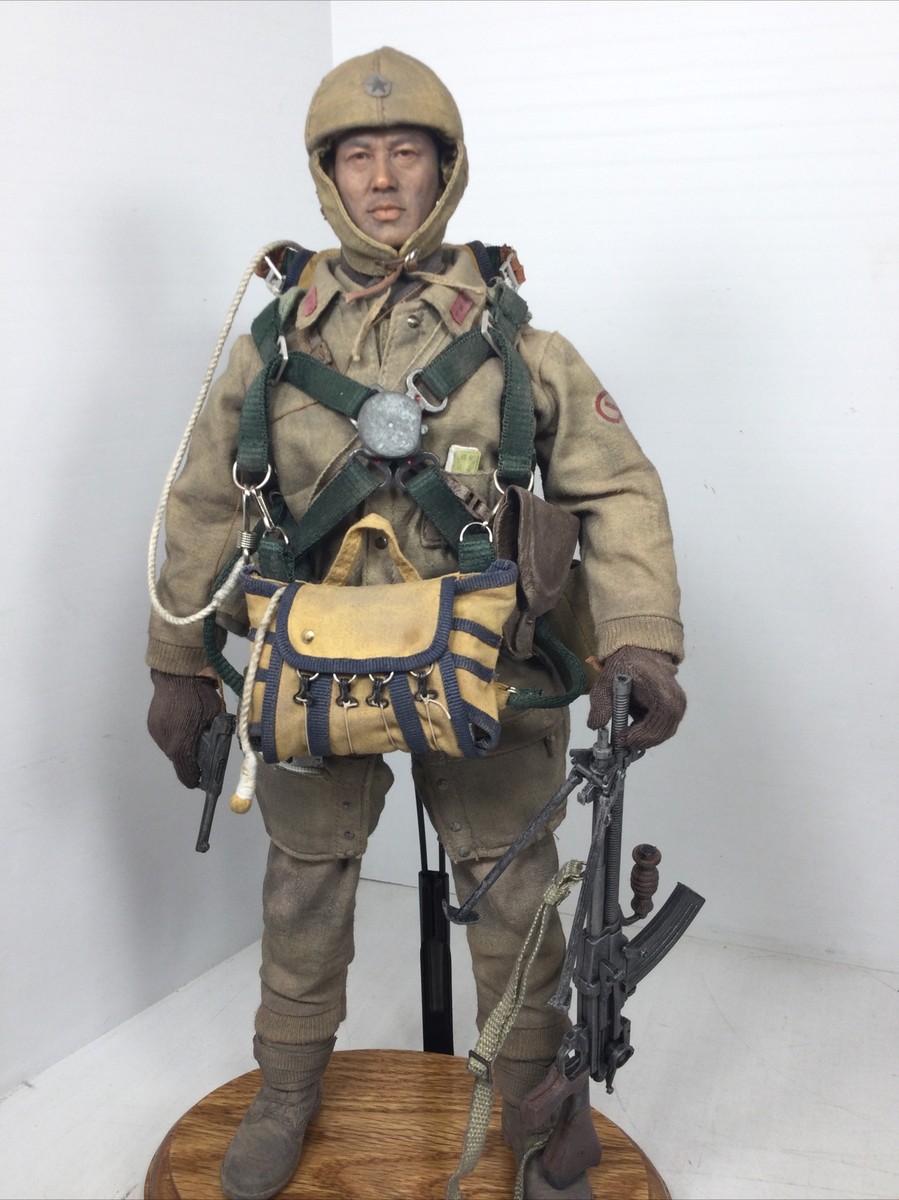 1/6 CUSTOM WW2 IMPERIAL JAPANESE PARATROOPER TYPE-99 + NAMBU + OAK