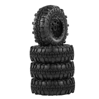 Micro Räder & Reifen für Axial SCX24 00001 RC Rock Crawler Teile Zubehör