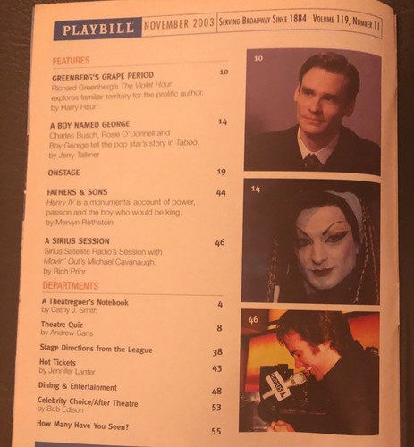 Broadway, Off Broadway & Try-Out Playbill - Picture 120 of 728