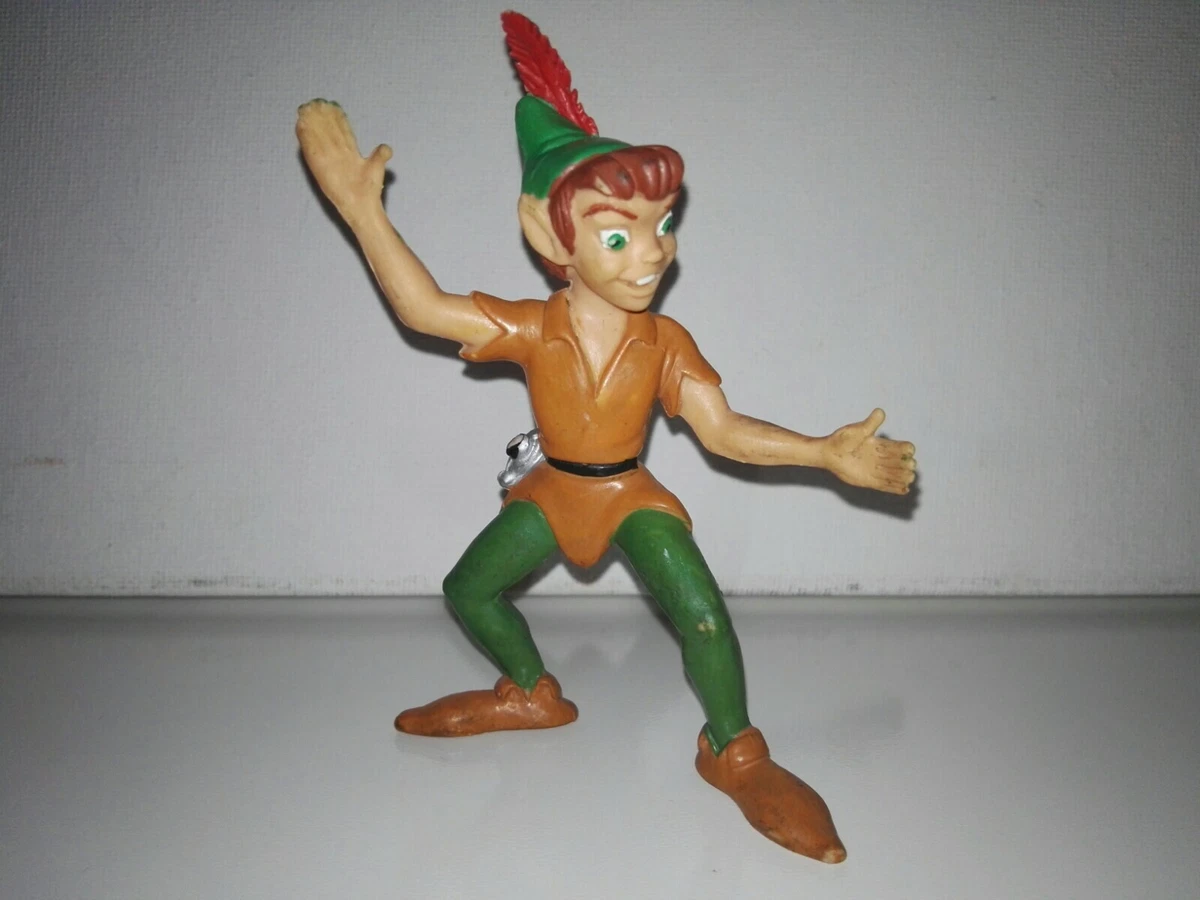 Figure PVC/Rubber Peter Pan ,.Comics Spain 1986 ,Walt Disney (2)