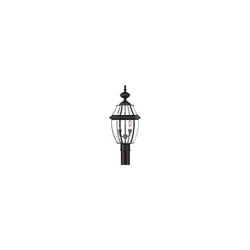 Quoizel NY9042K 2-Light Newbury Outdoor Lantern in Mystic Black - Picture 7 of 9