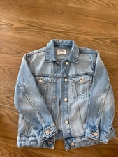 zara girls denim jacket, size 10