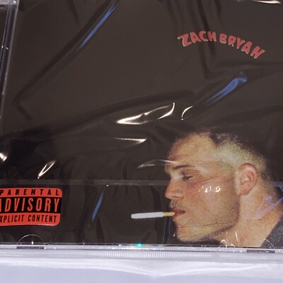 Zach Bryan 2023 CD PA Explicit New Country Lumineers Kacey Musgraves Music Black