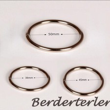 Stainless Steel Cock scrotum ring Stretch Ball Stretcher 3 Size 38mm 45mm 50mm