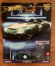 HOT WHEELS GREEN ASTON MARTIN V12 SPEEDSTER CAR CULTURE EXOTIC ENVY 4/5 NEW