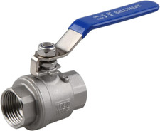 3/4 Inch Full Port Ball Valve, 304 Stainless Steel Shut off Valve for Water Oil