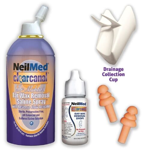 Neilmed Clearcanal Ear Wax Removal Complete Kit 2.5Oz Each - Picture 4 of 6