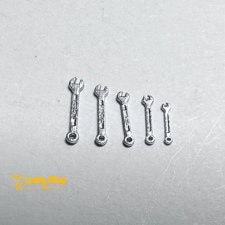 1:64 Diorama Car Garage Repair Tools Model Workshop Maintenance Scene Props Toys - Image 3 of 4