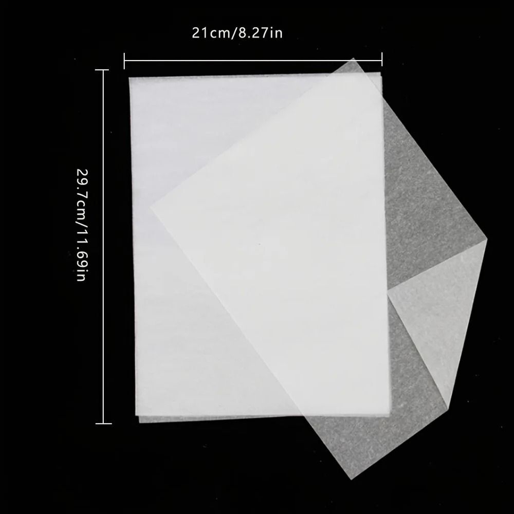 100Pcs Drawing Sheet A4 Tracing Paper Calligraphy Writing Drawing Copy