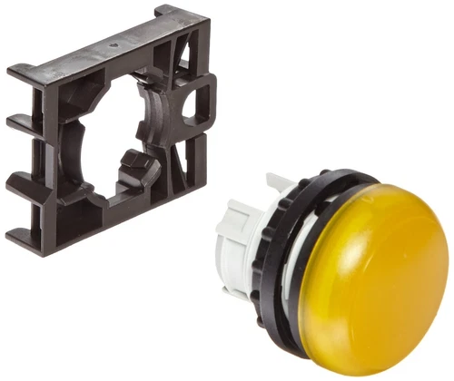 NEW Eaton M22-L-Y Pilot Indicating Light Yellow 22MM Round