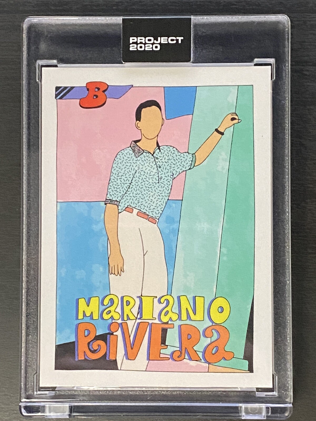 Topps PROJECT 2020 Card 348 - 1992 Mariano Rivera by Fucci - Print Run: 2147
