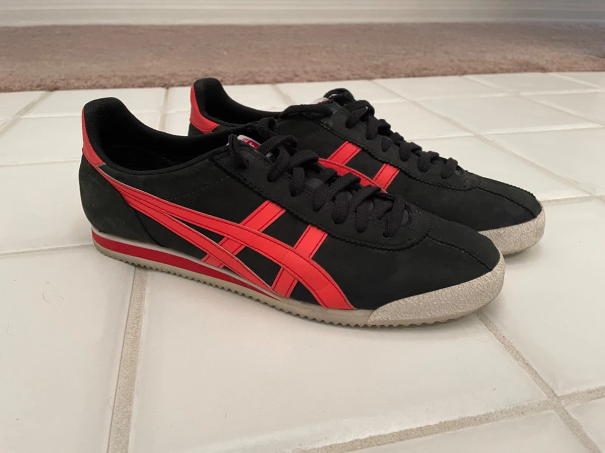 Onitsuka Tiger Corsair Frankfurt RARE black red