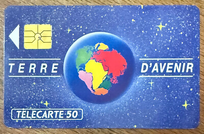TERRE D'AVENIR TELEKARTE REF PHONECOTE En325 PHONECARD KARTE KARTE CARTE
