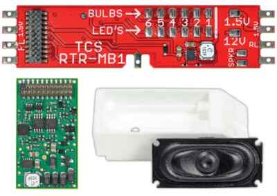 TCS ~ DCC WDK-ATH-8 WOWKit ~ WOWSound Decoder ~ Athearn RTR ~ 1754