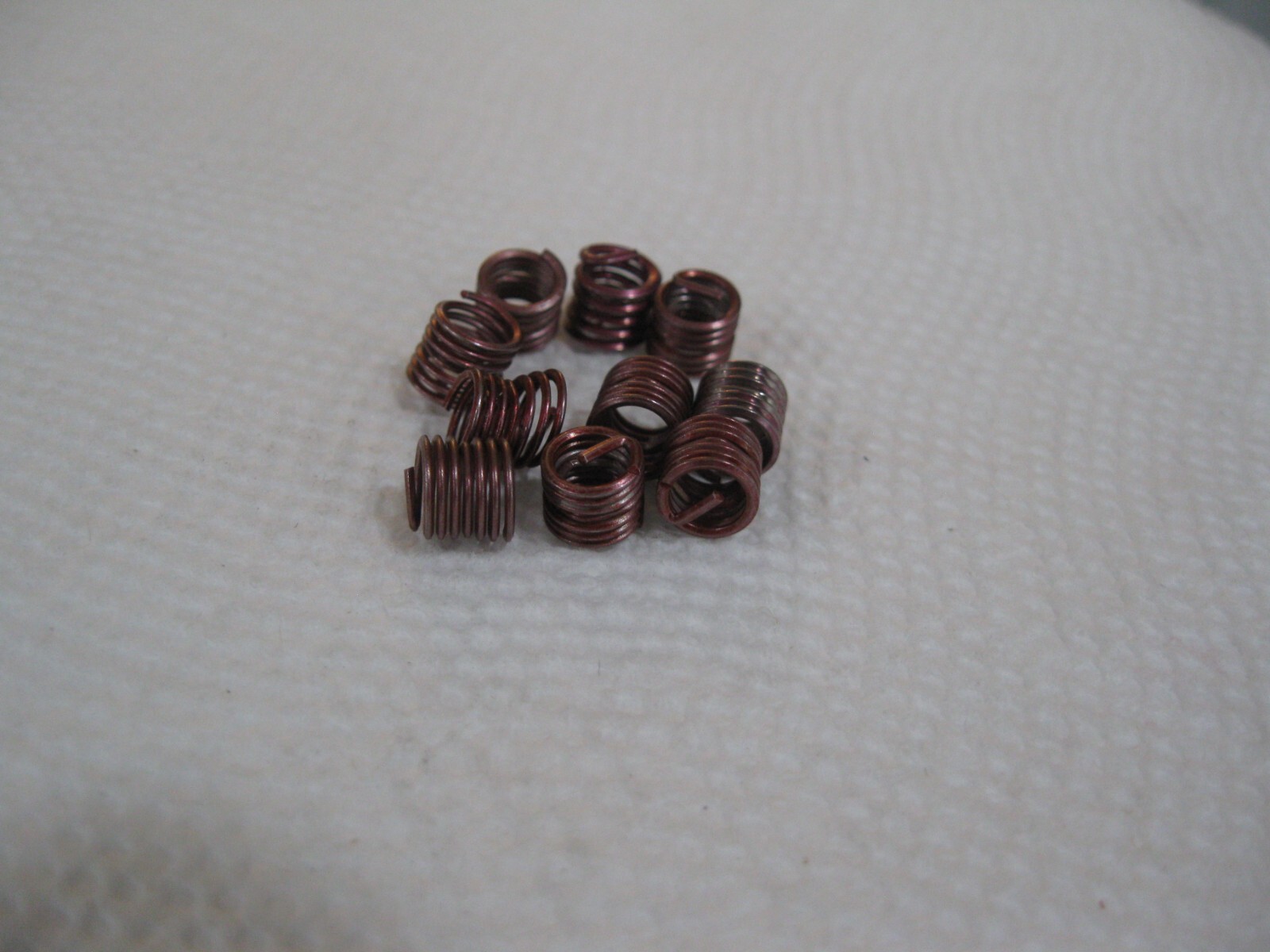 #10-32 x .285 Heli-coil Screw-Locking Thread Insert 10pc Lot, 3591 ...