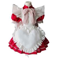 Costume Halloween Tokyo Mew Mew Momomiya Ichigo vestito da cameriera cosplay|R
