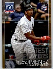 2019 Topps Update ELOY JIMENEZ 150 Years Players GOLD 13/50 White Sox RC #150-13