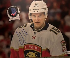 Aleksander Barkov  SIGNED Florida Panthers 11x14 PHOTOGRAPH BECKETT COA FI19336