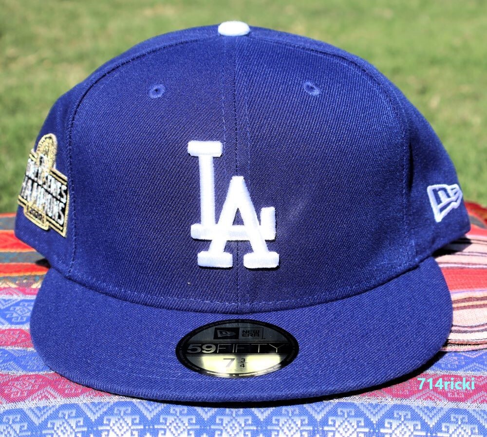 【海外限定】New Era 59FIFTY Los Angeles Dodgers WS2020Champs 2020 MLB World Series Champions Los Angeles Dodgers Fitted