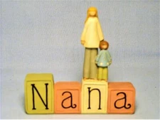 Blossom Bucket SUZI Skoglund NANA Figurine 2009 - New/ Retired