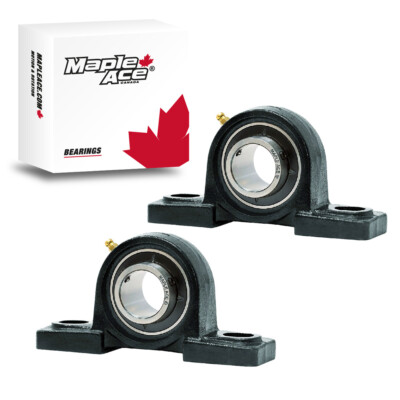 UCP213-40 Pillow Block Bearing 2-1/2'' Bore, 2-Bolt, Self-Aligning (Qty 2)