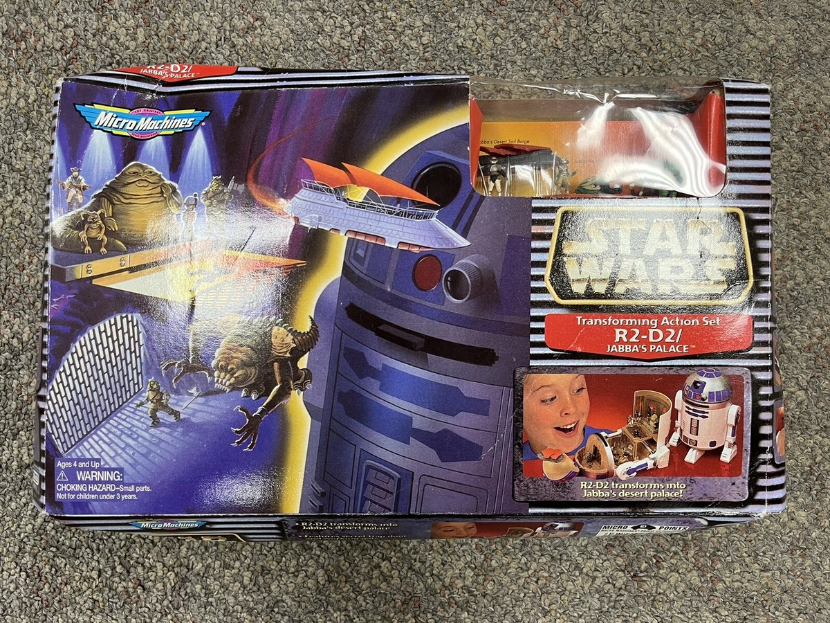 Galoob Star Wars Micromachines 1997 R2-D2 Jabba's Palace Action