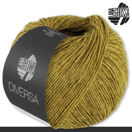 Lana Grossa 50 g Diversa Wolle Baumwoll-Mischgarn Mélange Stricken 22 Farben - Picture 38 of 45