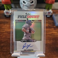 2023 Leaf Optichrome Jacob Gonzalez /10 Full Count Silver Auto White Sox SSP 