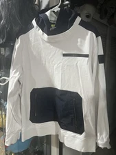 Moose Knuckles Canada Mens Pullover Waniaday Colorblock Hoodie Large